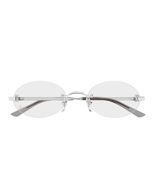 Cartier Metallic Glasses