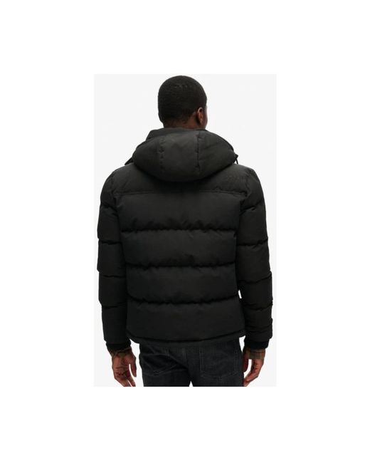 Superdry Black Winter Jackets for men