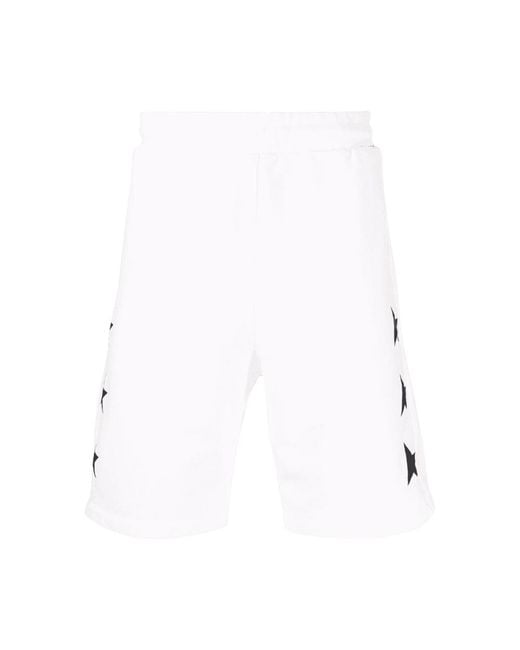 Golden Goose Deluxe Brand White Casual Shorts for men