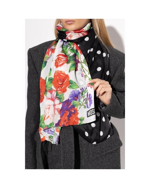Moschino Silky Scarves in het Multicolor