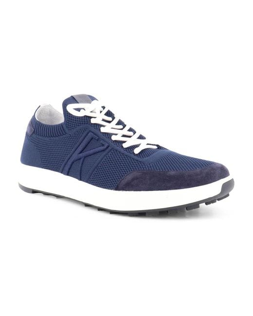 Kiton Blue Sneakers for men