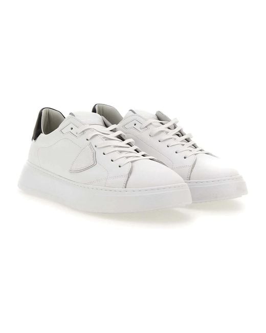 Philippe Model White Sneakers for men