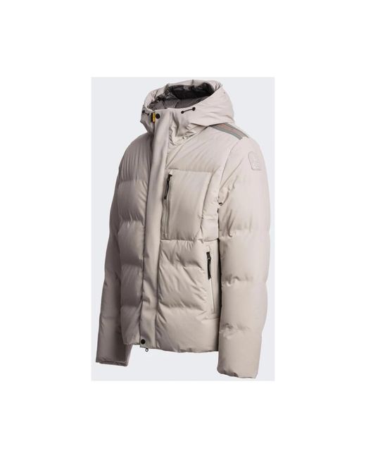 Parajumpers Jassen ,Grijs ,Taiga Hooded Jacket Voor in het Gray voor heren