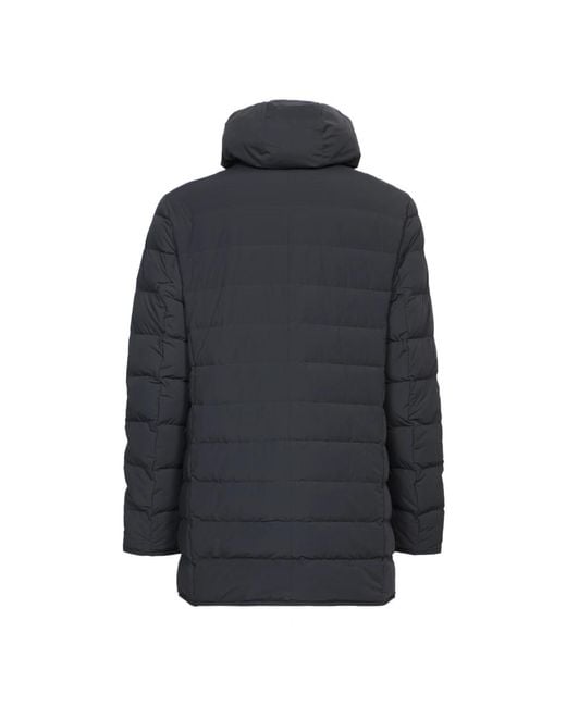 DUNO Black Parkas for men
