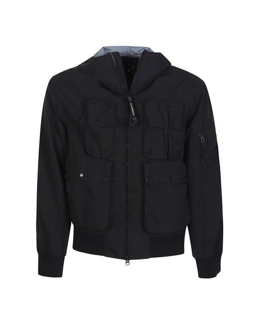 C P Company Blue Light Jackets for men