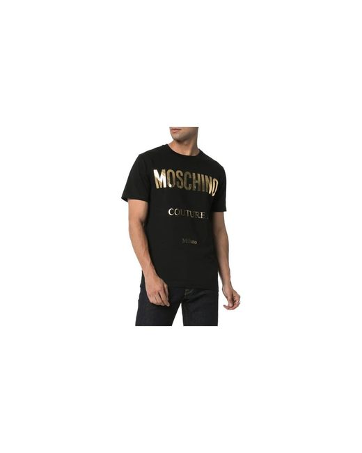 Moschino Black T-Shirts for men