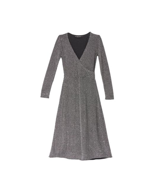 Karl Lagerfeld Gray Midi Dresses