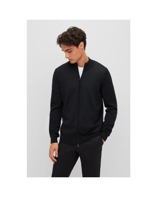 HUGO Black Cardigans for men