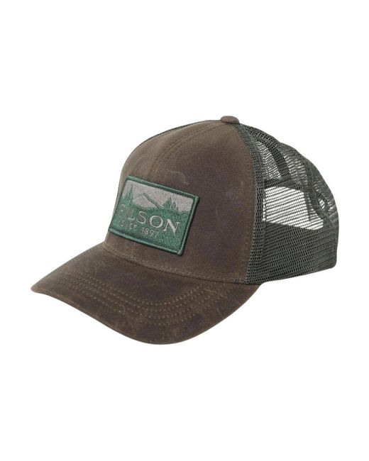 Filson Green Caps for men