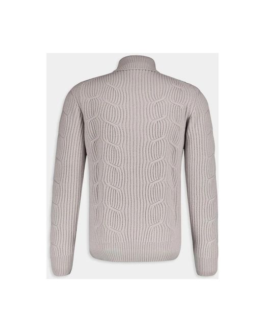 Boglioli Gray Turtlenecks for men