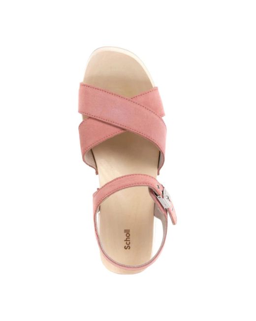 Scholl Pink Rosa sandalen für frauen