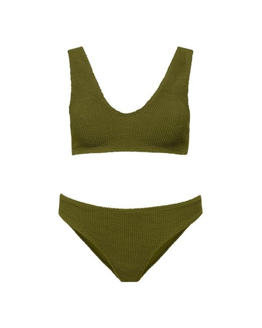 Sorbet Island Green Bikinis