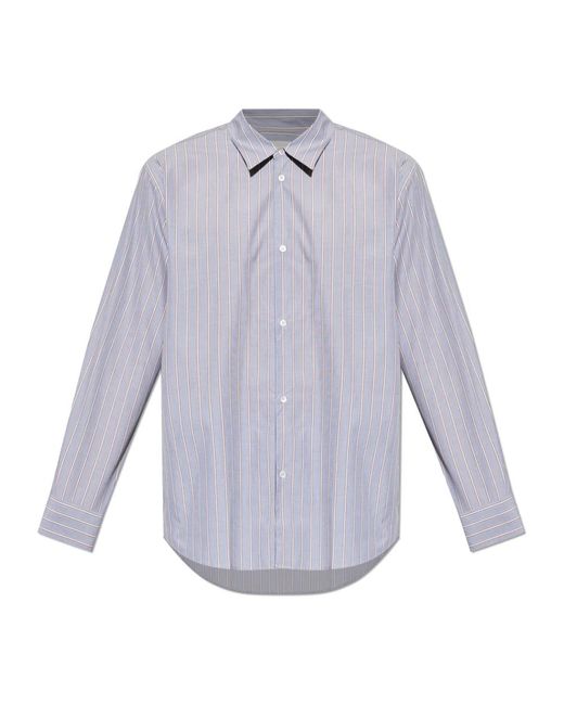 Studio Nicholson Blue Casual Shirts for men