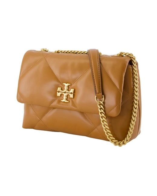 Tory Burch Brown Diamant Konvertierbare Schultertasche Braun