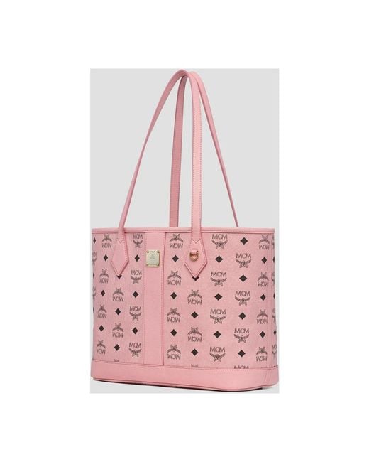 MCM Pink Shopping Bags