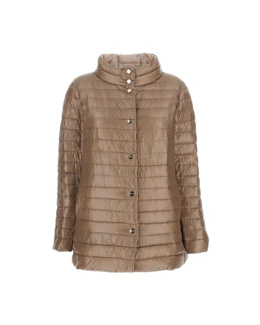 Herno Brown Down Jackets