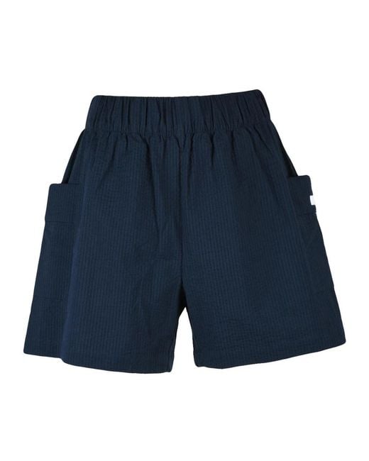 EA7 Blue Casual Shorts