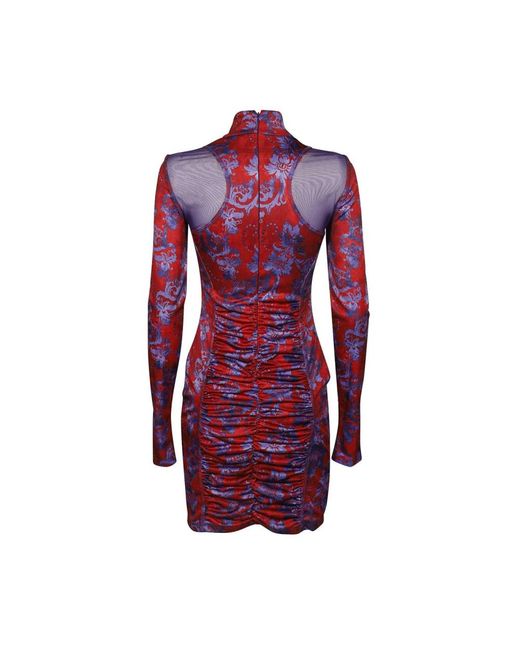 Short Dresses di Versace Jeans Couture in Red