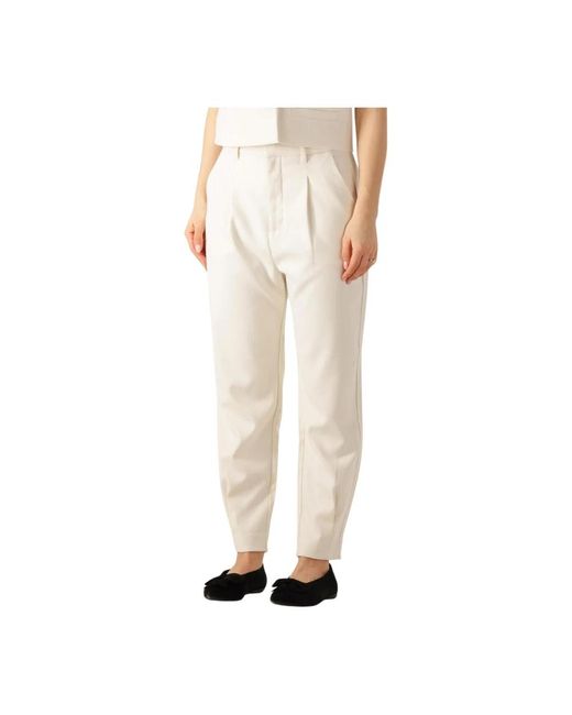 Copenhagen Muse Tailor Pants in het Natural