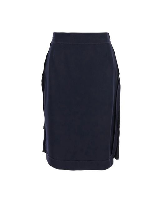 Maison Margiela Blue Short Skirts