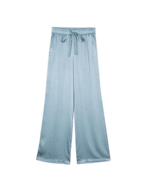 Seventy Blue Wide Trousers