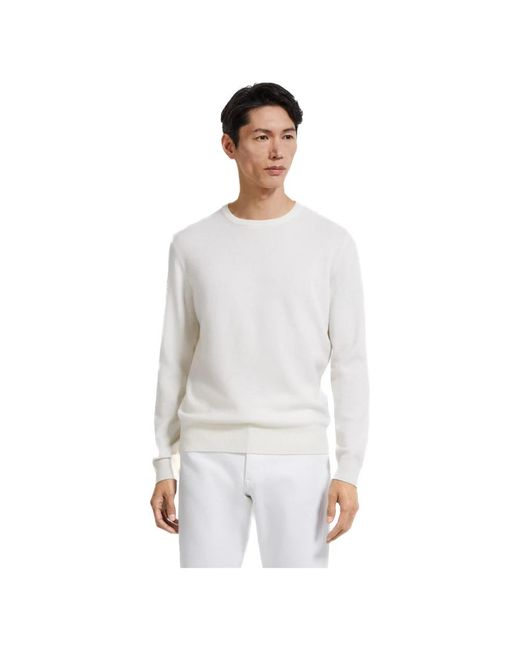 Zegna White Cashmere Knitwear for men