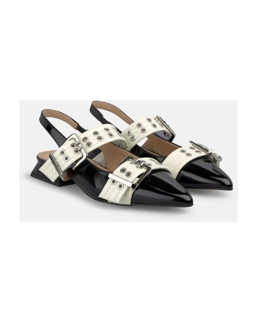 Alma En Pena. Black Ballerina Shoes