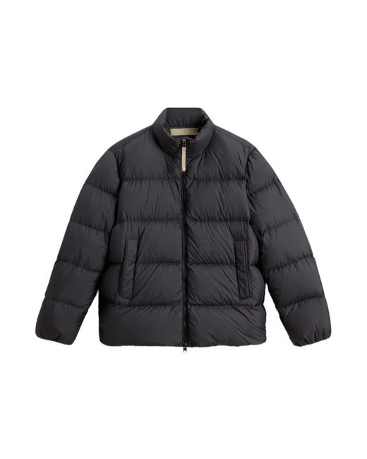 Woolrich Schwarze Jacke Aw25 Stilvolles Design in Black für Herren