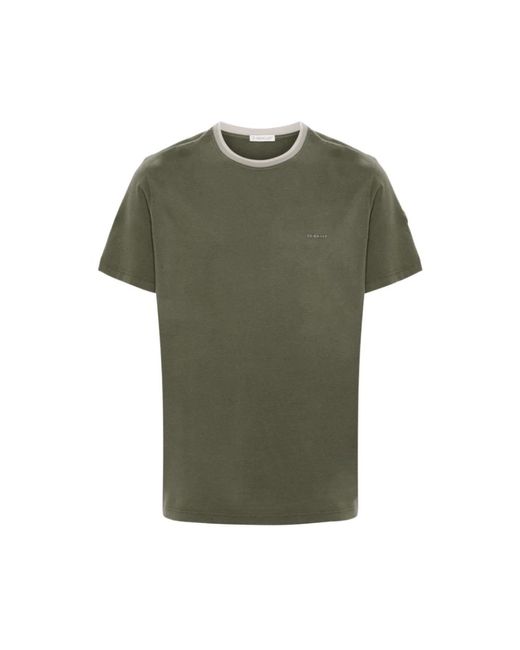 Tops > t-shirts Moncler pour homme en coloris Green