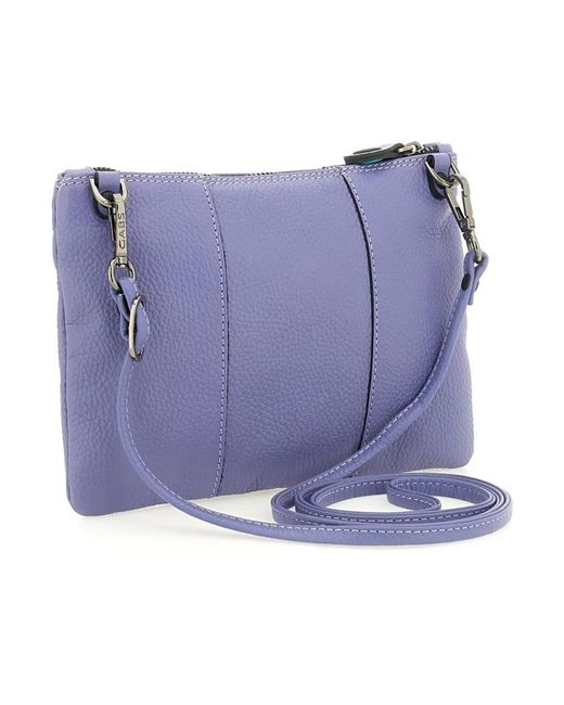 Gabs Blue Blaue Leder Crossbody Handtasche Beyonce M