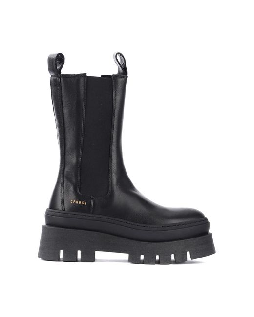 COPENHAGEN Black Chelsea Boots