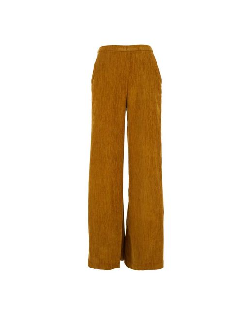 Forte Forte Wide Trousers in het Brown