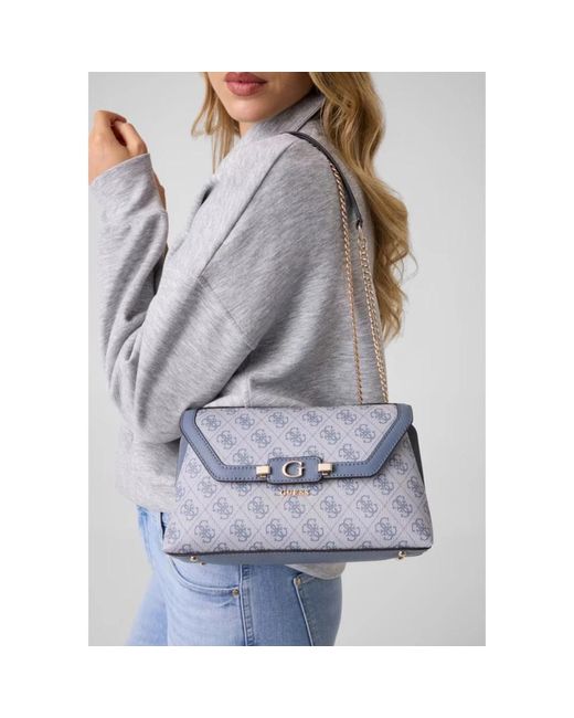 Guess Blue Shoulder Bags