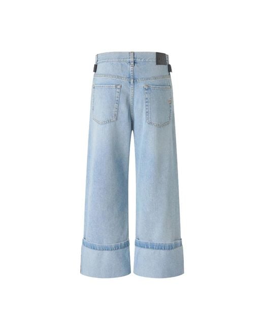 Pinko Blue Wide Jeans