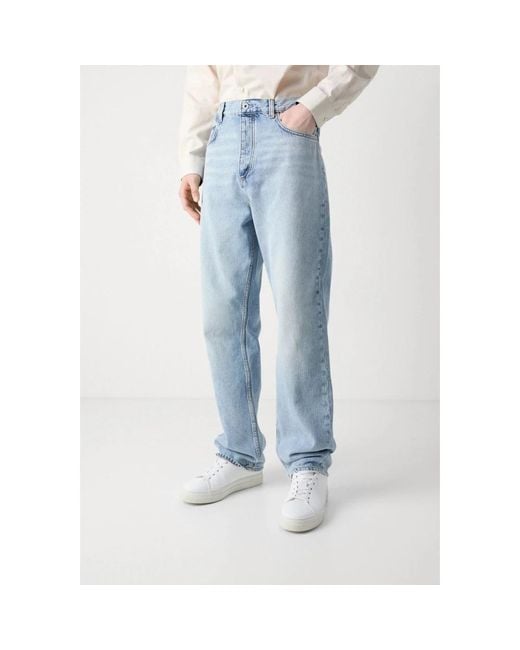 HUGO Blue Straight Fit Jeans for men
