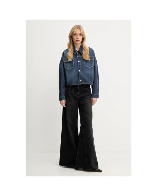 Guess Western Denim Shacket in het Blue