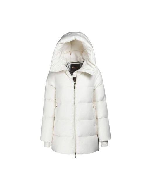 Down Jackets Moorer de color White