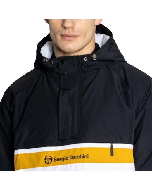 Sergio Tacchini Jassen ,Veelkleurig ,Neromon Coupe Vent in het Blue voor heren