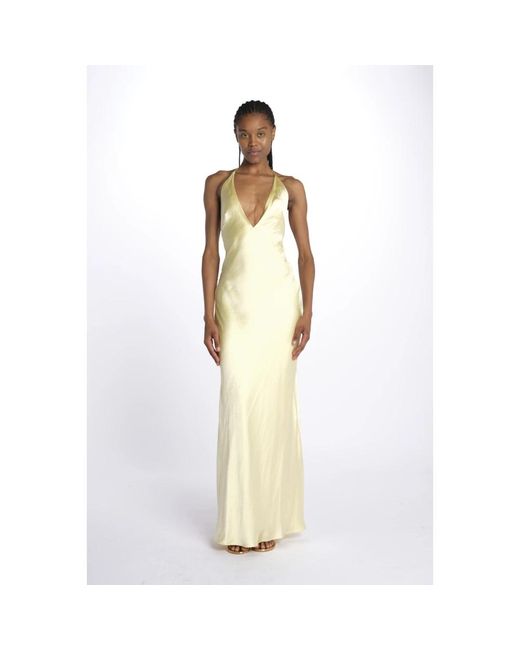 Gowns Misha en coloris Metallic