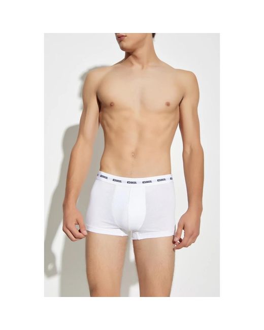 DIESEL Ondergoed ,Veelkleurig ,Katoen 3-Pack Boxershorts Damien-Gft-Utlt-3Pack in het Red voor heren