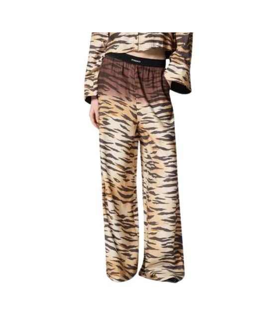 Pinko Natural Wide Trousers