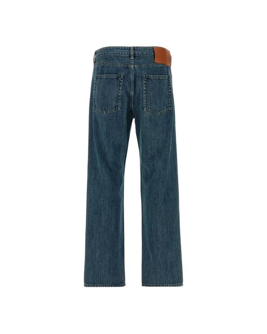 Jil Sander Blue Straight Fit Jeans for men