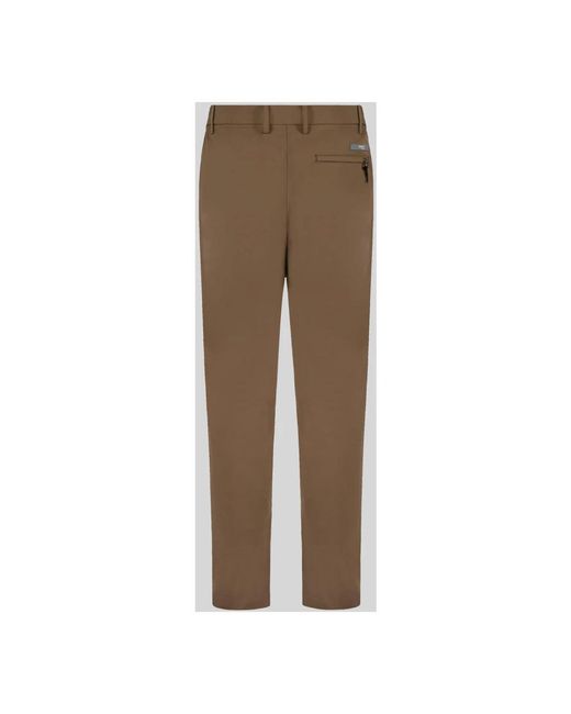 Straight Trousers People Of Shibuya pour homme en coloris Brown
