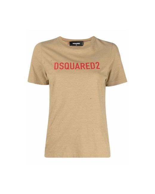 DSquared² Natural T-Shirts
