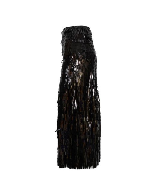 Self-Portrait Black Maxi Skirts