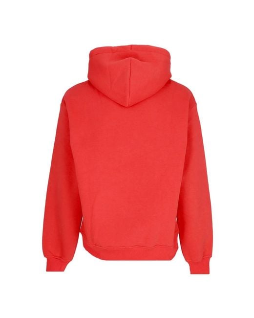 DOLLY NOIRE Red Hoodies for men