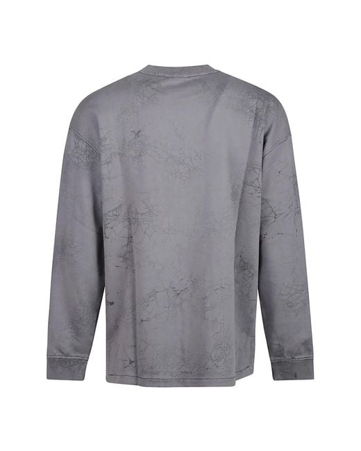 DIESEL Sweatshirts in het Gray voor heren