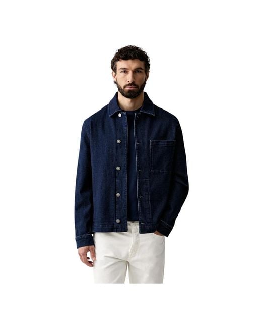 Joop! Jjo-142Jazy Jacket in het Blue voor heren