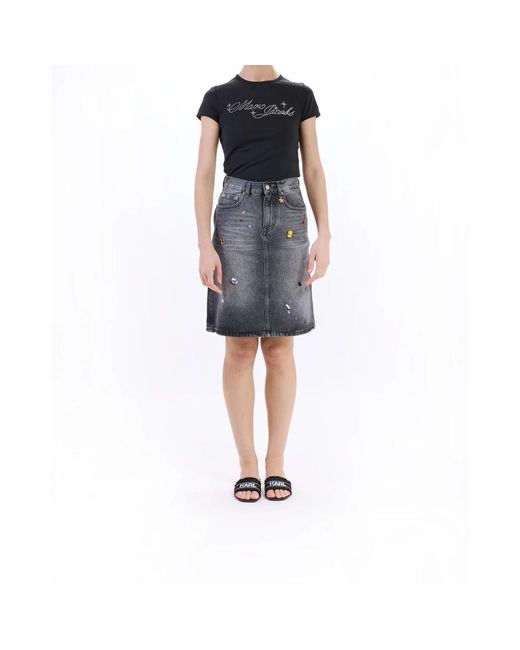 Marc Jacobs Gray Denim Skirts