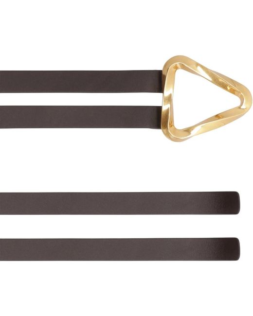 Belts di Bottega Veneta in Black